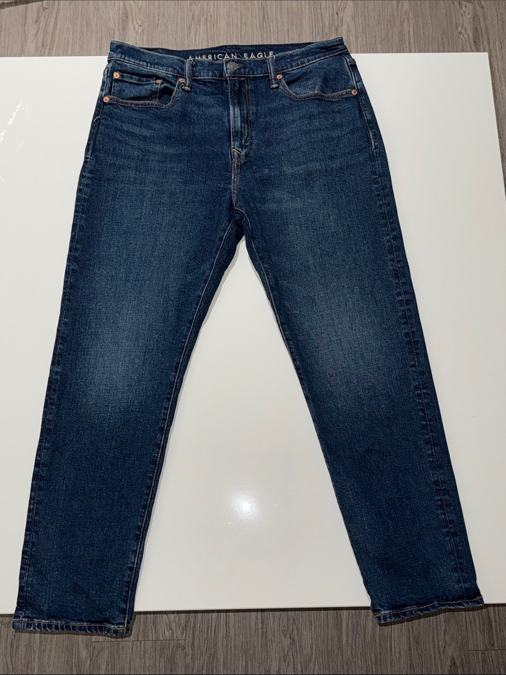 American Eagle Outfitters Men's Indigo Straight Jeans